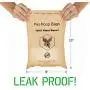 Dog Poop Bags 100% Biodegradable Compostable Unscented Disposable Plastic Free Large Premium Doggy Waste Trash Bag ASTM D6400 Certified 120 Count Dog Poop Bags 100% Biodegradable Compostable Unscented Disposable Plastic Free Large Premium Doggy Waste Trash Bag ASTM D6400 Certified 120 Count