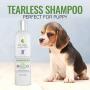Pure and Natural Pet - Tearless and Calming Puppy Natural Shampoo Lavender 8 oz, Clear (PN2518OZ)