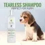 Pure and Natural Pet - Tearless and Calming Puppy Natural Shampoo Lavender 8 oz, Clear (PN2518OZ)