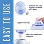Zento Deals Automatic Pet Water Self-Dispenser Premium Quality Self-Dispensing Gravity Drinking Pet Waterer, 3.7 Liters Capacity