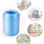 Osense Dog Foot Cleaner, Portable Pet Feet Washer Brush Cleaner Cup with Soft Silicone bristles and Free Towel for Dog & Cat