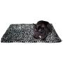 Thermal Cat Pet Dog Warming Bed Mat, Comfortable Nap, Sleeping and Crate Mat for Cats (Regular, Grey)