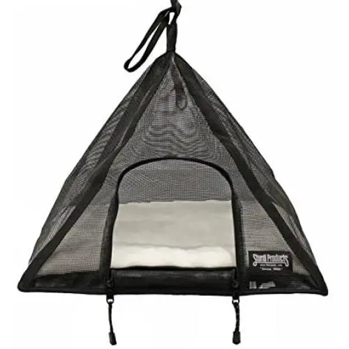 STURDI PRODUCTS Hanging Pet Pyramid, Black STURDI PRODUCTS Hanging Pet Pyramid, Black