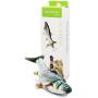 Dancing Fish Toy for Indoor Cats & Small Dogs – Motion Sensor Cat Toy with 2 Catnip Packets – USB-Chargeable, Soft, Durable, Washable, Low-Noise Floppy Fish Interactive Pet Gifts, 12x5 In.