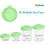 PetBonus Silicone Pet Can Covers, Dog Cat Food Can lids, Fit Multiple Sizes, BPA Free Dishwasher Safe