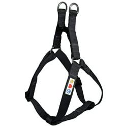 Pawtitas Pet Adjustable Solid Color Step in Puppy/Dog Harness 6 feet Matching Collar and Harness Sold Separately