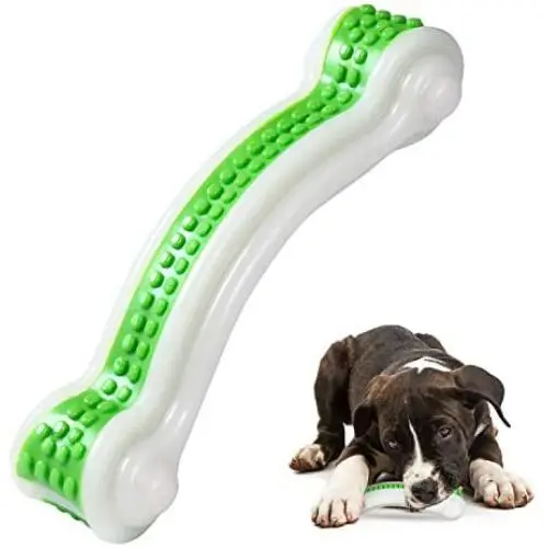 Dog Toys for Aggressive Chewers Large Breed, Anseya Tough Dog Chew Toy Nylon Teething Toys Safe Bite Resistant Toothbrush Stick for Large/Medium/Small Puppies Dog Toys for Aggressive Chewers Large Breed, Anseya Tough Dog Chew Toy Nylon Teething Toys Safe Bite Resistant Toothbrush Stick for Large/Medium/Small Puppies