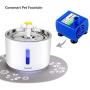 Comsmart Pet Fountain Pump Upgraded Cat Water Motor Replacement for 81oz/2.4L Cat Dog Water Fountain Dispenser