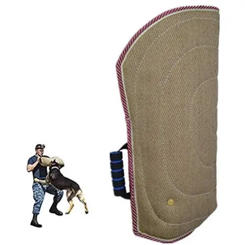 Morezi Dog Bite Sleeve Training Protection, Heavy Duty Jute Durable, Fit Pit Bull German Shepherd Mastiff, Puppy Small Dogs Training Biting Tugging Toy Morezi Dog Bite Sleeve Training Protection, Heavy Duty Jute Durable, Fit Pit Bull German Shepherd Mastiff, Puppy Small Dogs Training Biting Tugging Toy