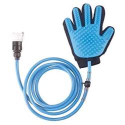 2019 New Version, InnoGiz Pet Bathing Tool, Pet Shower Sprayer for Dog & Cat with Pet Grooming Glove for Bathing Massage, 3 Faucet Adapters