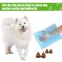 Frienda 3 Pieces Dog Waste Bags Dispenser with LED Light Leash Poop Waste Bag Holder Dispenser Dog Poop Waste Bags for Walking Running with Dog (3 Styles)