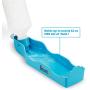 BOSHEL Dog Travel Water Bottle – Large Dog Water Bottle And Foldable Feeder - Approved Compact Dog Water Dispenser With Spill Proof Lid - Portable Pet Water Bottle And Cat Water Bottle + Belt Hook