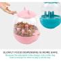 GACYSMD Tumbler Toys Interactive Food Treat Dispenser Ball，Funny Dog/CAT Puzzle Toys for PET Increases IQ Interactive and Reduce Boredom Relieve Anxiety