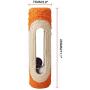 Tylu Cat Kitten Toys Rolling Sisal Scratch Board Roller with 3 Ball Exercise Training Tool for All Kinds of Cats