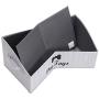 Geyecete Large Dog Toys Storage Bins - Foldable Fabric Trapezoid Organizer Boxes with Handle, Collapsible Basket for Dog Toys