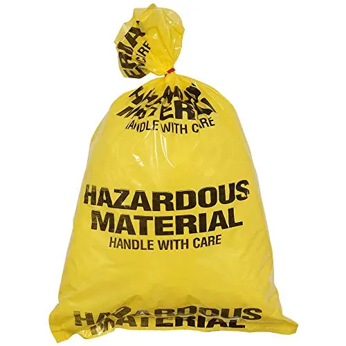 Sellstrom S68180 Hazardous Waste Bag with Ties Sellstrom S68180 Hazardous Waste Bag with Ties