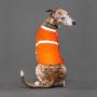 Reflective Dog Vest for Night Time, Fluorescent Dog Apparel, Adjustable Dog Coat Strap & Breathable Material Ideal to Keep Dogs Safe While Walking & Hunting (M, Orange)