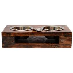 Azawakh, a Dogs Bowl with a Relief from ArtDog