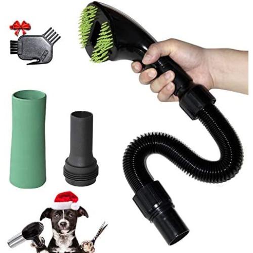 Gforest Pet Vacuum Grooming Brush Hair Shedding Deshedding Attachment Tool Kit Great for Dogs and Cats