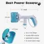 wcgfoever 2 in 1 Design Dog Poop Scooper with Bag Dispenser, Lightweight Sanitary Pet Waste Cleaner Outside, Pooper Pick Up Tool for Small Medium Dogs Cats
