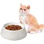 None branded Ceramic Cat Bowls Dog Bowl Cat Food Water Bowls with Retro Emboss Pattern, Heavyweight Cat Dish Dog Feeding Bowls None branded Ceramic Cat Bowls Dog Bowl Cat Food Water Bowls with Retro Emboss Pattern, Heavyweight Cat Dish Dog Feeding Bowls