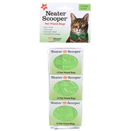 Neater Pet Brands 360-200-HD3 Scooper Refill Bags, Green