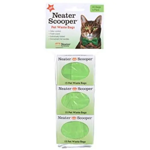 Neater Pet Brands 360-200-HD3 Scooper Refill Bags, Green Neater Pet Brands 360-200-HD3 Scooper Refill Bags, Green