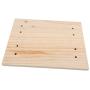 Rabbit Foot Pad Toy Small Animals Bunny Chinchilla Guinea Pig Rabbit Totoro Hedgehog Hamster Scratching Pads Antiskid Edible Natural Wood Board