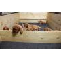 Drymate WMCB48100 Box Liner Mat - Machine Washable, Reusable and Absorbent Dog Whelping Pad - Can Be Cut to Fit, USA Made, 48 x 100