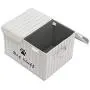 Brabtod Large Dog Toys Storage Box Canvas Storage Basket Bin Organizer with Lid - Idea for Collapsible Bin for Organizing Dog Cat Toys and Dog Stuff Brabtod Large Dog Toys Storage Box Canvas Storage Basket Bin Organizer with Lid - Idea for Collapsible Bin for Organizing Dog Cat Toys and Dog Stuff