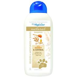 Four Paws Magic Coat Natural Dog Shampoo, Honey & Oatmeal, 16 Ounces