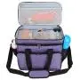 Teamoy Double Layer Dog Travel Bag with 2 Silicone Collapsible Bowls, 2 Food Carriers, 1 Water-Resistant Placemat, Pet Supplies Weekend Tote Organizer Teamoy Double Layer Dog Travel Bag with 2 Silicone Collapsible Bowls, 2 Food Carriers, 1 Water-Resistant Placemat, Pet Supplies Weekend Tote Organizer