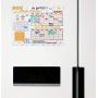 FLO PET Did You Feed The Dog? Feeding Reminder Refrigerator Magnet,Magnetic Dry Erase Sheet for Fridge,Daily Feeding Guidelines with Daily Indication Chart to Feed Your Puppy Adult Dog Cat.