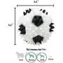 Gnawsome 3.5” Squeaker Soccer Ball Dog Toy - Medium, Promotes Dental and Gum Health for Your Pet, Colors Will Vary Gnawsome 3.5” Squeaker Soccer Ball Dog Toy - Medium, Promotes Dental and Gum Health for Your Pet, Colors Will Vary