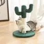 Poils bebe Cactus Scratching Post, Small cat Tree and Tower Scratcher for Indoor Cats Furniture with Natural sisal Rope Made for Kitten and Small cat Poils bebe Cactus Scratching Post, Small cat Tree and Tower Scratcher for Indoor Cats Furniture with Natural sisal Rope Made for Kitten and Small cat