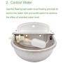 CPROSP Automatic Cow Drinking Water Bowl with Pipe Hose Stainless Steel Pet Supplies 1/2'' M20/20mm Thread