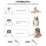 Dog Nail Grinder, Professional Pet Nail Grinder for Dog Cat, Electric Rechargeable Dog Nail Trimmer Clipper, Noise-Free Dog Nail File, Painless Paws Grooming Tool for Small Medium Large Animals ¡­