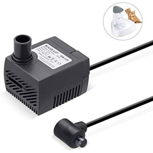 isYoung Pet Pump for LED Cat Fountain, Replaceable Water Pump