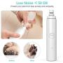 DADYPET LED Dog Nail Grinder - Professional 2-Speed Electric Rechargeable Pet Nail Trimmer with 2 Diamond Bit Grinders and Scissors, Paws Grooming & Smoothing for Small Medium Large Dogs & Cats