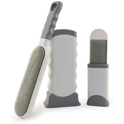 Pet Hair Remover-Cat & Dog Fur Remover Brush Upgraded Double-Sided Hair Remover Self-Cleaning Base for Clothing, Couch, Carpet, Furniture, Car Cleaning Pet Hair Remover-Cat & Dog Fur Remover Brush Upgraded Double-Sided Hair Remover Self-Cleaning Base for Clothing, Couch, Carpet, Furniture, Car Cleaning