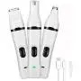 soieho 3 in 1 Dog Nail Grinder Pet Nail Trimmer - Electric Rechargeable Nail Clippers, Pet Nail Grinder Painless Paw Hair Clipper Grooming & Smoothing for Small Dogs Cats