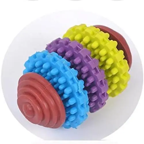 1 pcs of 3 Rings Healthy Gear Swivel Dental Care Pet Dog/Cat Chew Toy Teeth Clean Teethers 1 pcs of 3 Rings Healthy Gear Swivel Dental Care Pet Dog/Cat Chew Toy Teeth Clean Teethers