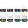 Wahl Professional Animal Stainless Steel Attachment Guide Comb Set for Detachable Blade Pet, Dog, Cat, and Horse Clippers (#3390-100)