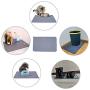 TORQPRO Pet Food Mats Waterproof Anti-Slip Silicone Pet Bowl Drinking Mat Feeding Mats for Dog and Cat Non-Toxic Pet Supplies
