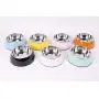 Dog Cat Pet Food Bowl Stainless Steel 2 in 1 Drinking Water Feeding Universal pet Bowl 4 Sizes and 7 Colors Available Dog Cat Pet Food Bowl Stainless Steel 2 in 1 Drinking Water Feeding Universal pet Bowl 4 Sizes and 7 Colors Available