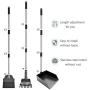 PETRIP Poop Scooper, 3 Pack Metal Long Handle Dog Poop Scoop Rake and Pan Set, Adjustable Stainless Pooper Scooper for Large Medium Small Dogs PETRIP Poop Scooper, 3 Pack Metal Long Handle Dog Poop Scoop Rake and Pan Set, Adjustable Stainless Pooper Scooper for Large Medium Small Dogs