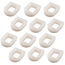 Poweka Foam Pre-Filters for Drink-Well Stainless Steel 360, Avalon, Pagoda, Seascape and Sedona Water Bowl - 12 Packs Dog and Cat Pet Fountain Prefilters (White)