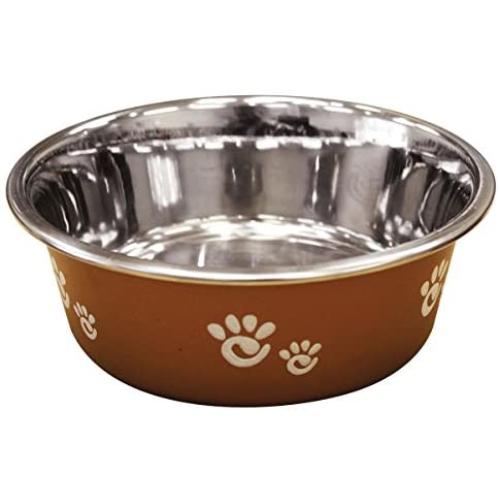Ethical Pet Barcelona Pet Dish, 16-Ounce, Pearlized Copper
