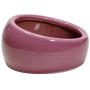 Living World Ergonomic Small Animal Food Dish - for Rabbits, Guinea pigs, Gerbils, and Ferrets