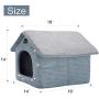 WANTRYAPET Cat Houses for Indoor Cats, A Safe Pet House and Kitty Shelter for Your Cat Or Small Dog, Easy to Assemble
